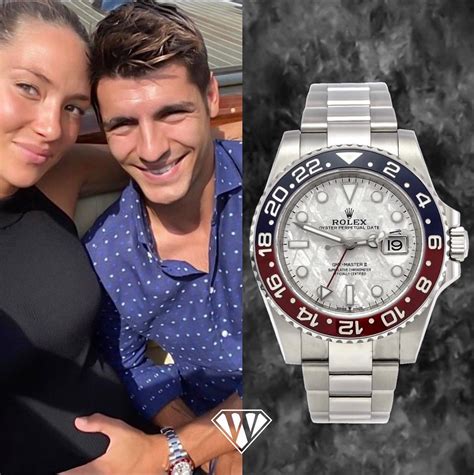 alvaro morata rolex|Alvaro Morata – Rolex GMT.